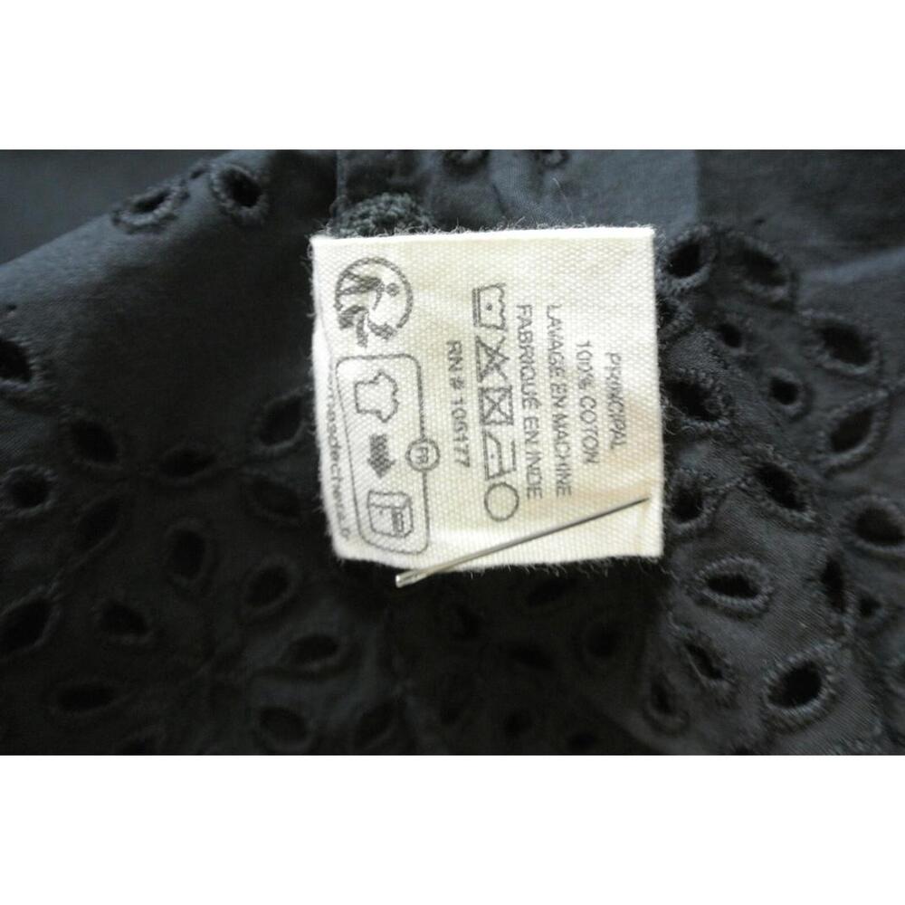 NEW, Ulla Johnson Gemma broderie anglaise cotton-poplin shirt dress Sz 4 #MD1248 - Picture 10 of 11
